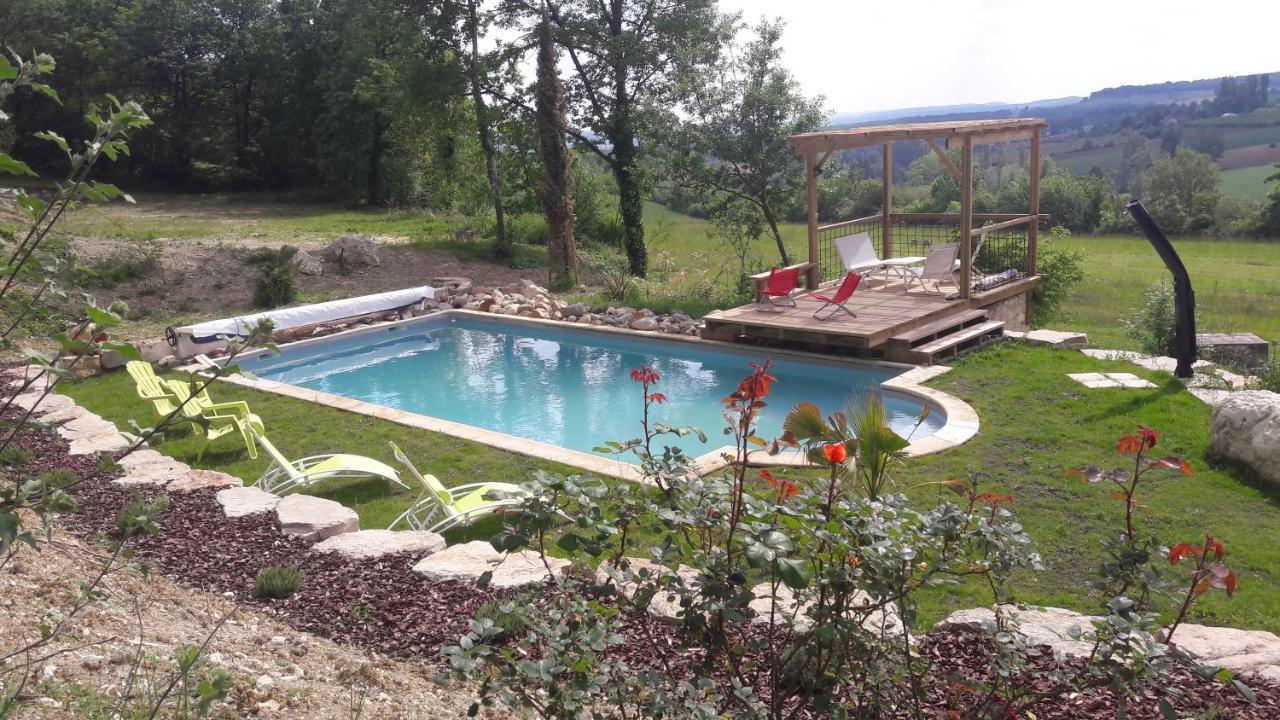 Bed and Breakfast Taillefer Saint Paul de Loubressac Exterior foto